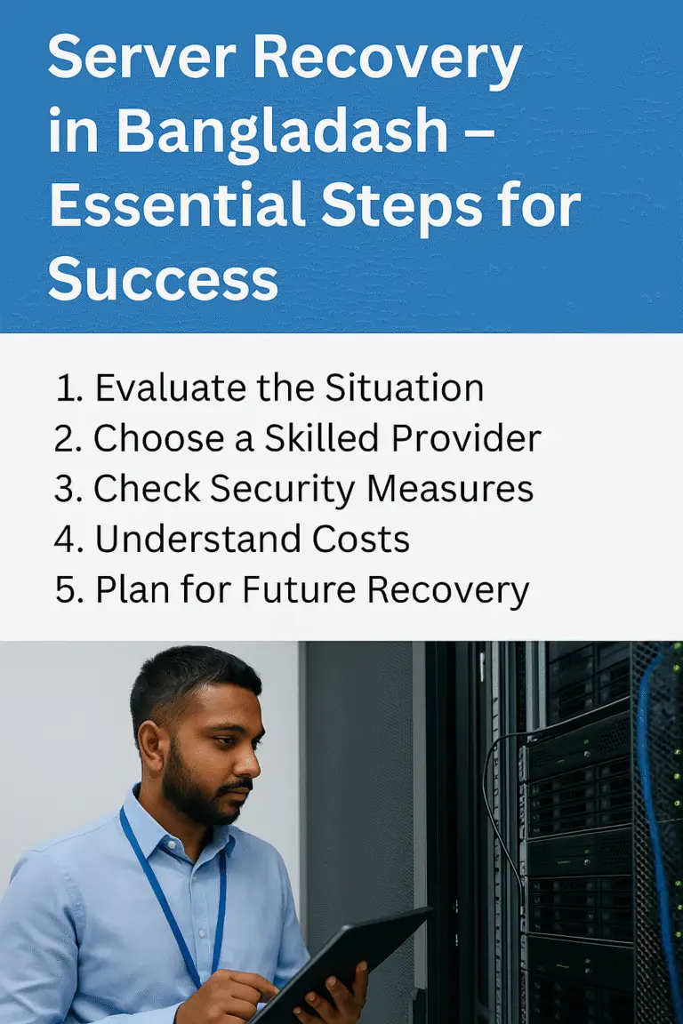Server Data Recovery Service in Bangladesh