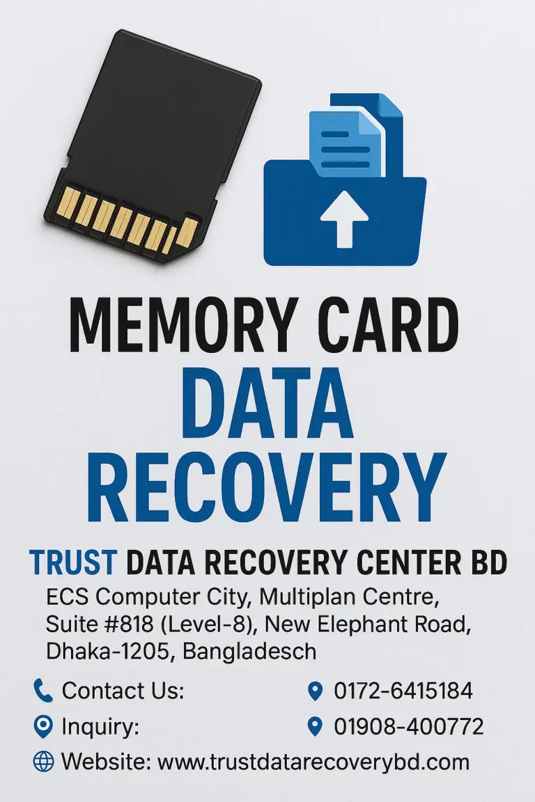 Memory Card Data Recovery Services in Bangladesh
