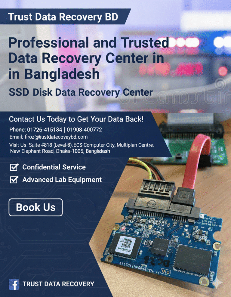 SSD Data recovery BD